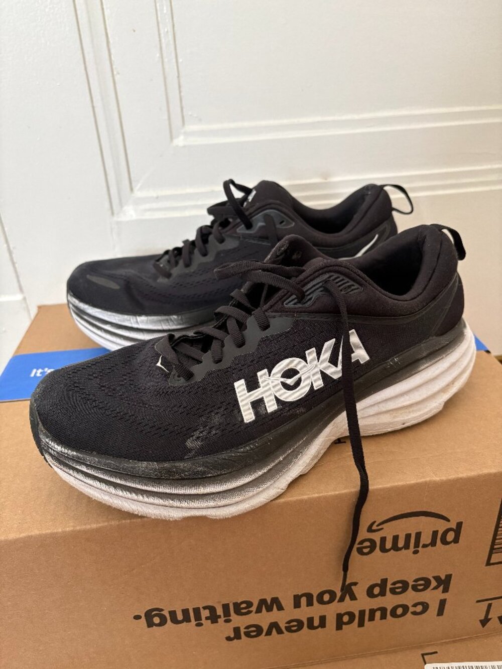 Hoka One One Bondi 8 Running Shoes | Size 11D Wide
